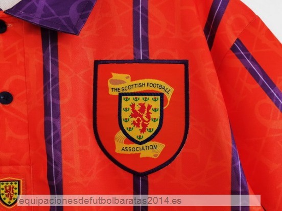 Nuevo 2ª Camiseta Escocia Retro 1993 Naranja Baratas